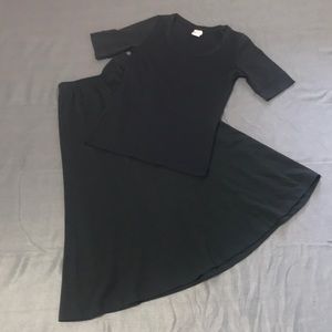 Peruvian Connection 2Pc Skirt Blouse XS